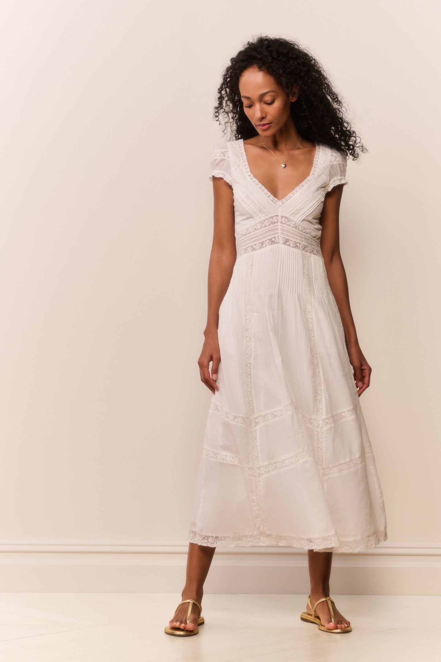 Suvi Heritage Midi Dress - Image 3