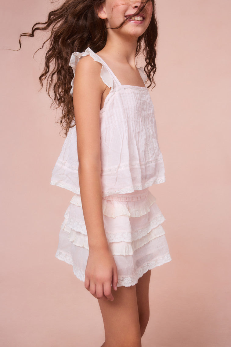 Girls Vella Cotton Sleeveless Top - Image 4
