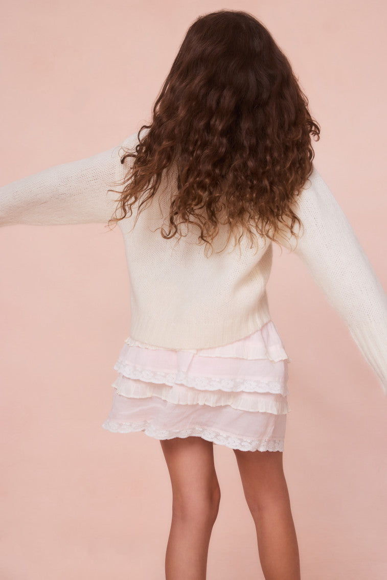 Girls Amya Wool Bow Pullover - Image 4