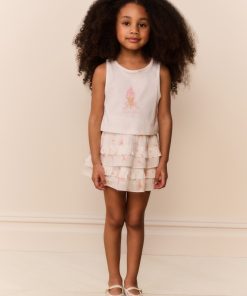 Little Girls Vanilla Twirl Billie Skirt