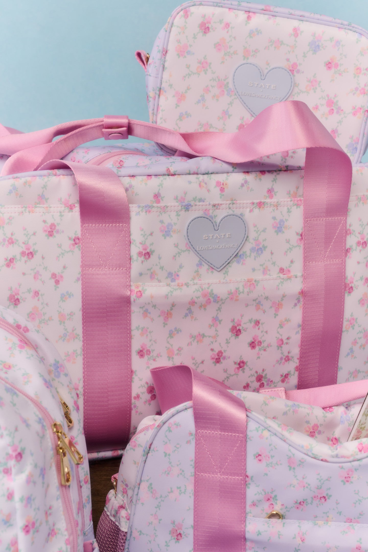 STATE x LoveShackFancy Floral Wellington Weekender - Image 5