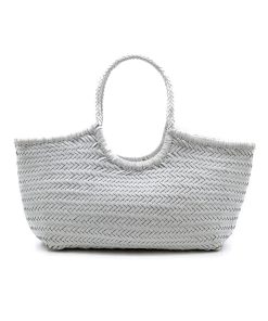 Dragon Diffusion Nantucket Large Woven Leather Tote