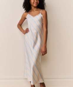 Tween Adelise Floral Stripe Maxi Dress