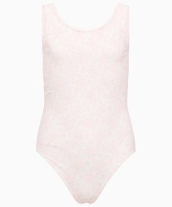 Little Girls Aldora Bow Print Swimsuit