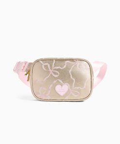 STATE x LoveShackFancy Gold Bennet Large Fanny Pack