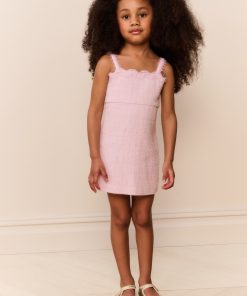 Little Girls Lace Tweed Willamina Dress