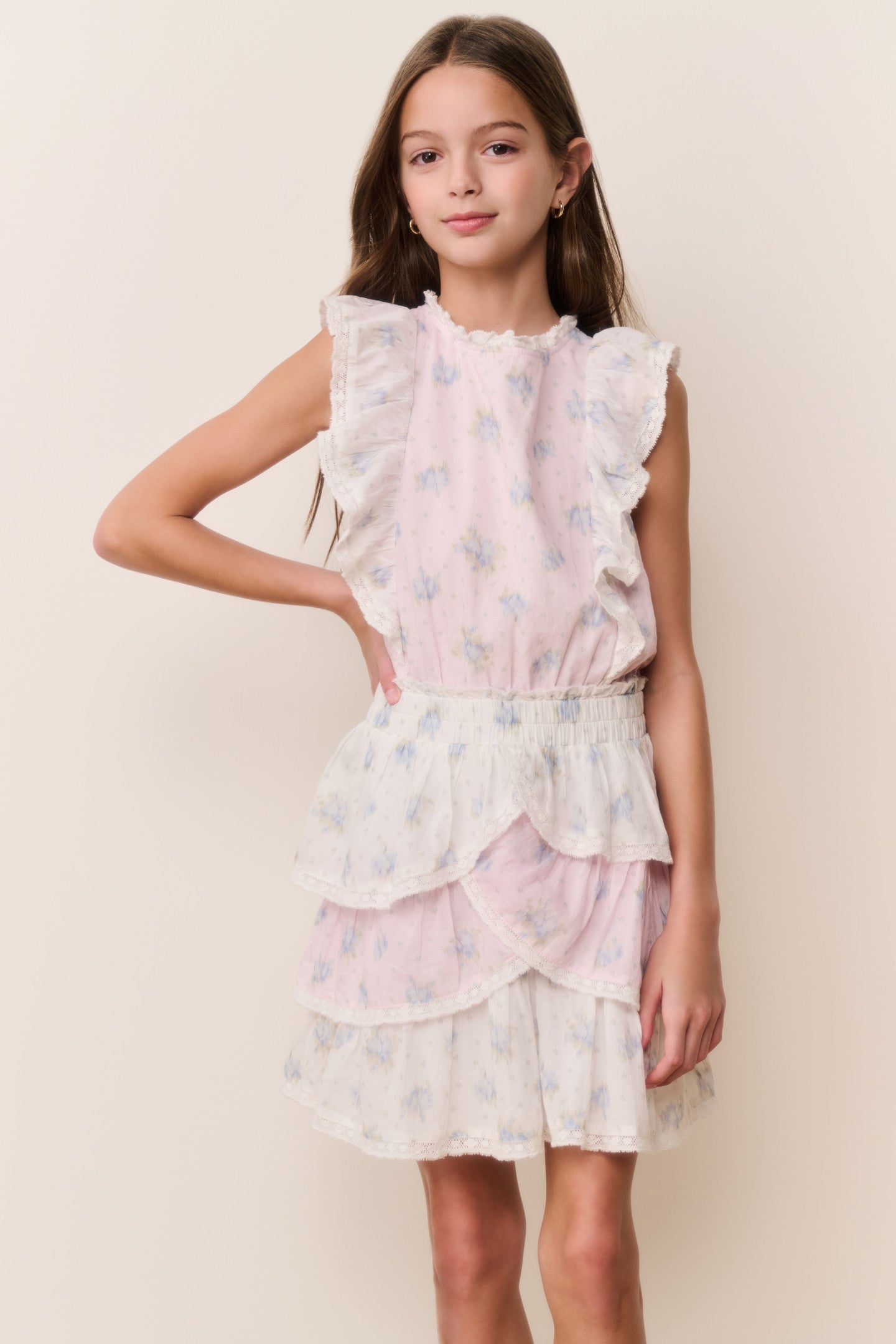 Tween Decker Mixed Print Dress - Image 2