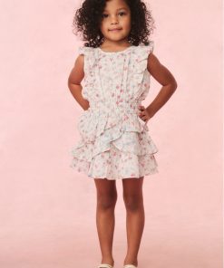 Girls Decker Cotton Floral Dress
