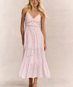 Esilda Heritage Cotton Midi Dress