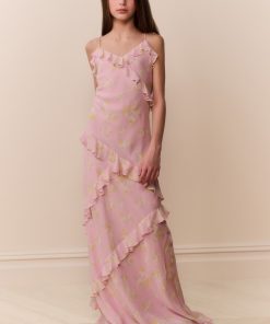 Tween Rialto Floral Chiffon Dress