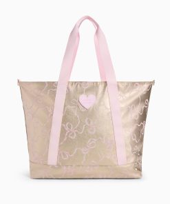 STATE x LoveShackFancy Gold Graham XL Tote