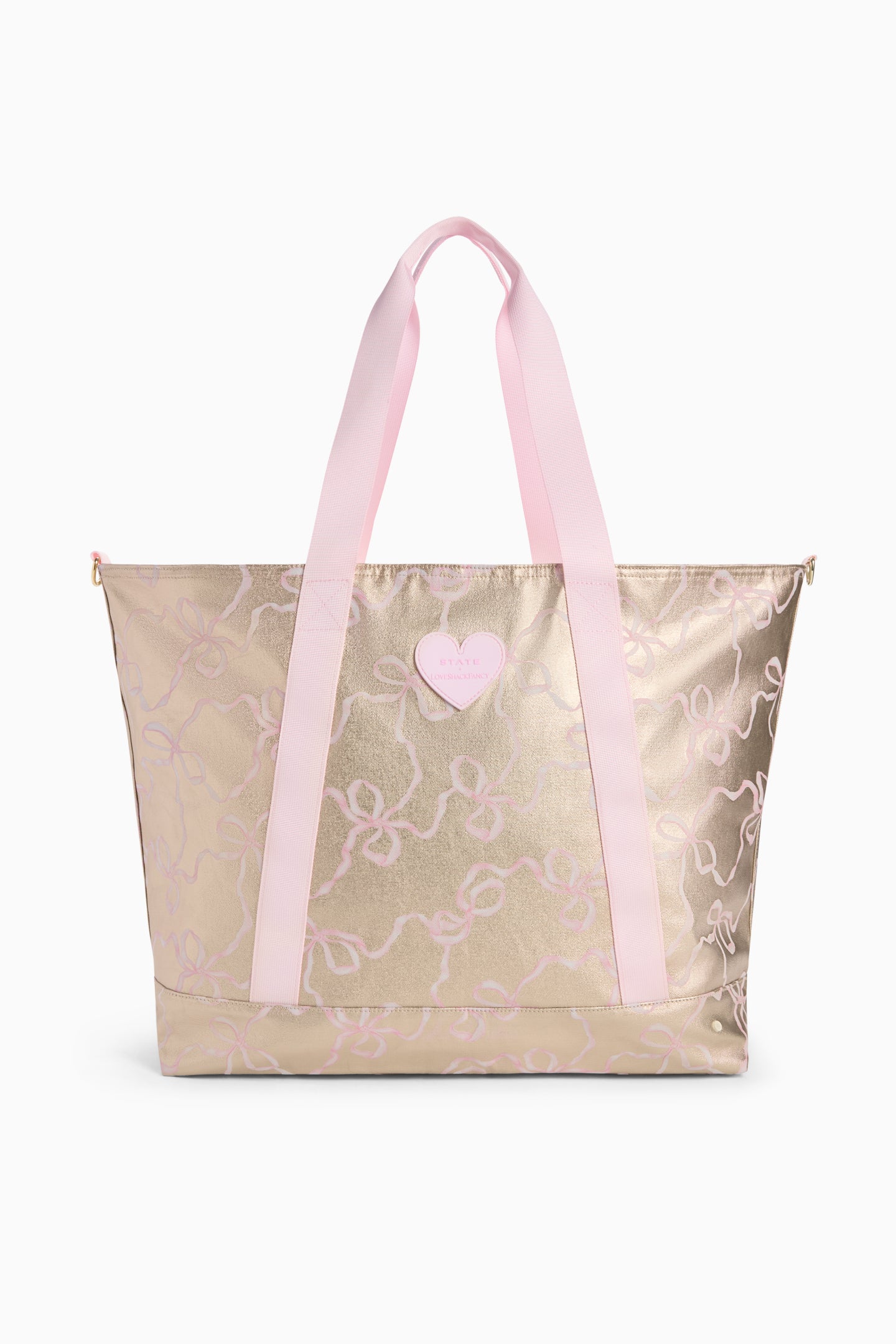 STATE x LoveShackFancy Gold Graham XL Tote