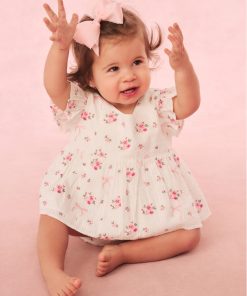Baby Landri Rose & Bow Top