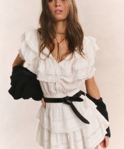 Liv Cotton Ruffled Heritage Dress