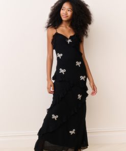Tween Mini Rialto Crystal Bow Dress