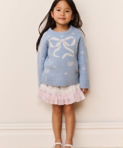 Little Girls Mintley Wool Pullover