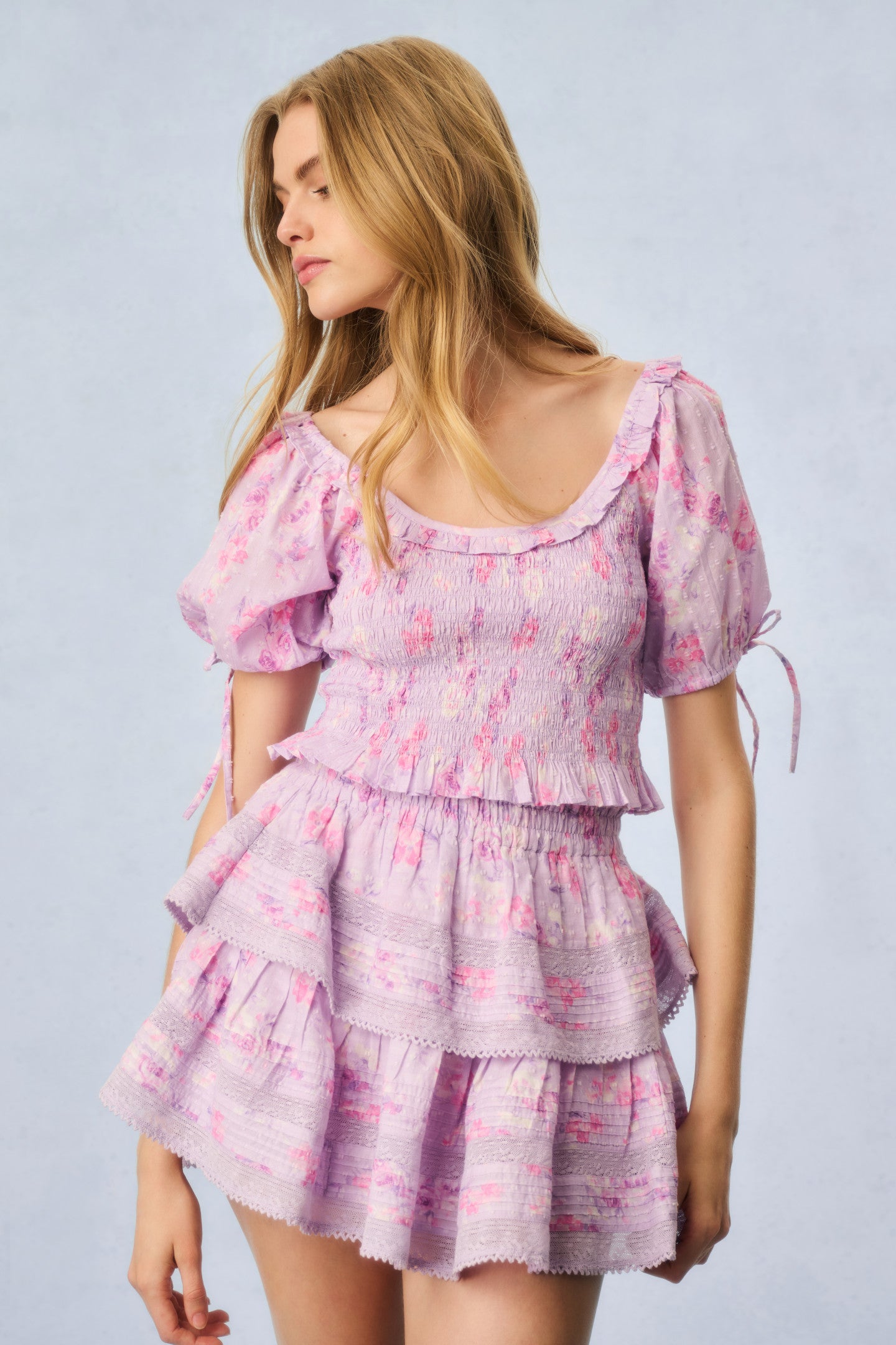 Molly Heirloom Print Top - Image 2