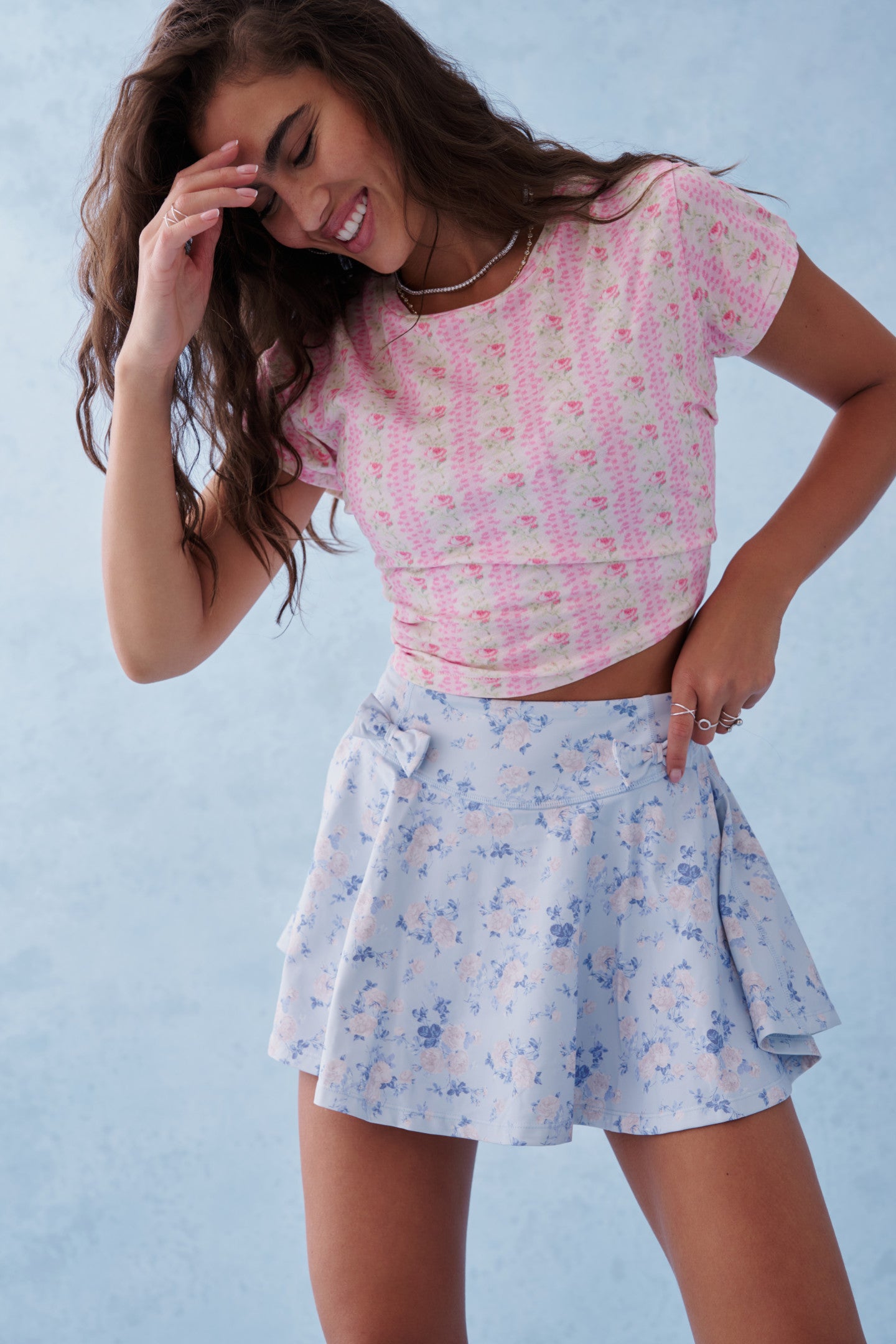Rubin Cotton Cropped Tee - Image 5
