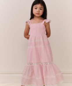 Little Girls Rhiannon Cotton Maxi Dress