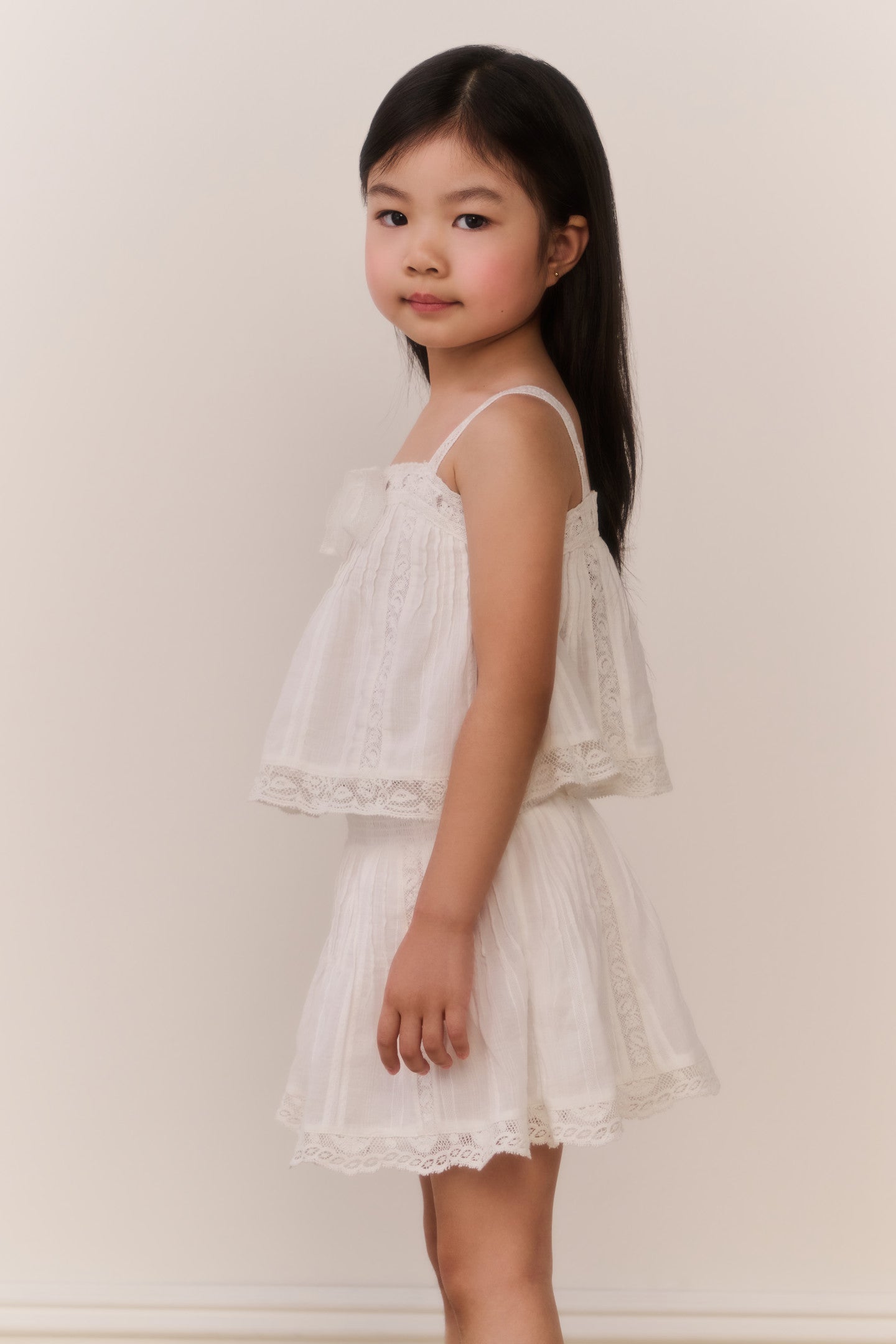 Little Girls Brynlynn Cotton Top - Image 2