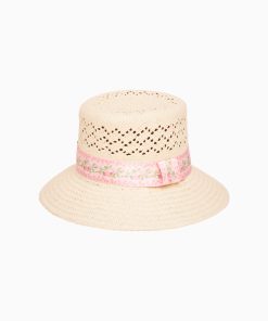 Silan Straw Bucket Hat