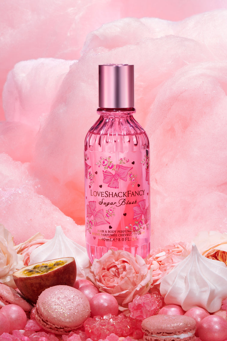 Sugar Blush Hair & Body Perfume Mist with Vanilla & Passion Fruit - Image 2