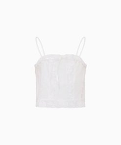Tween Cotton Lace Quince Top