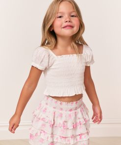 Girls Fabielle Cotton Top