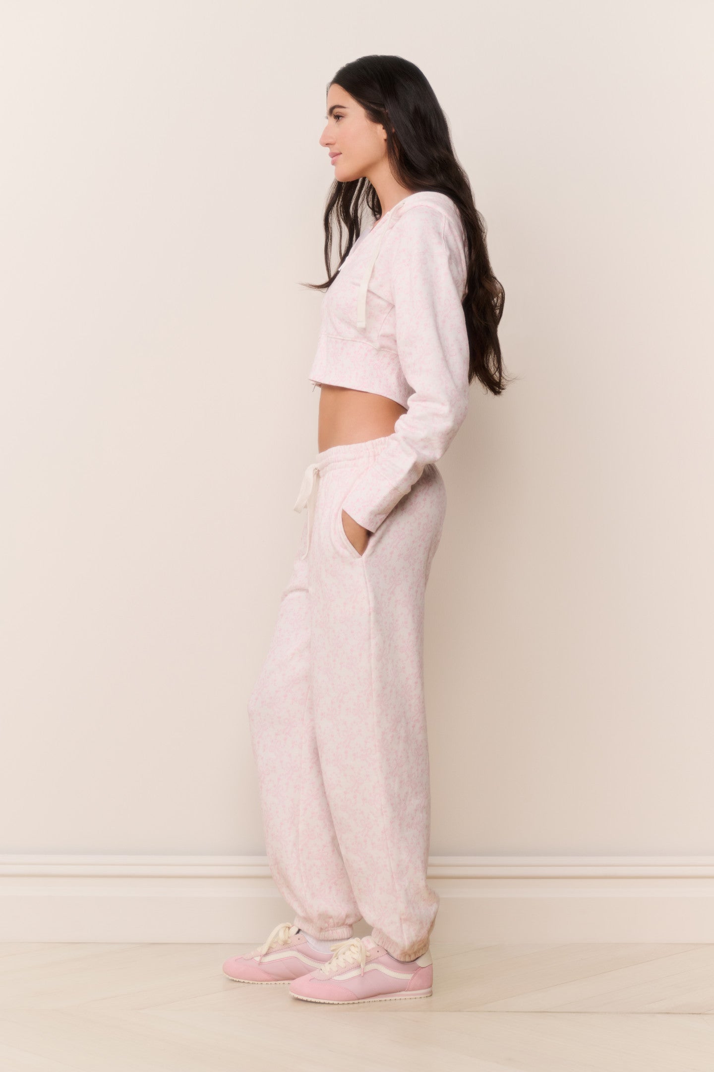Lillia Bow Print Sweatpant - Image 3