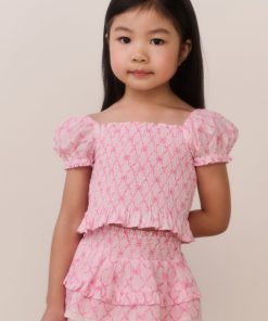 Little Girls Sweetheart Fabielle Top