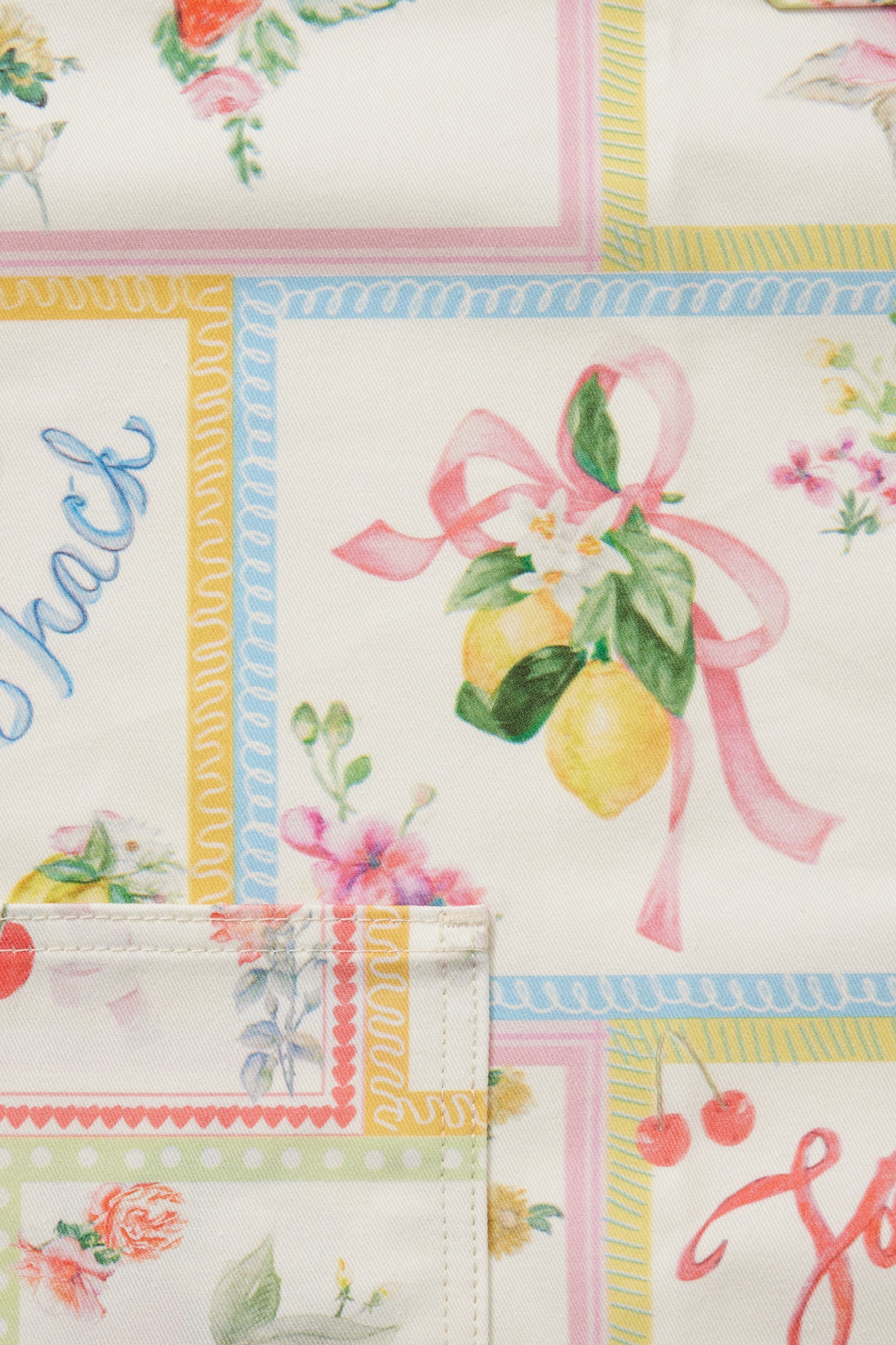 LoveShackFancy X Hedley & Bennett Pink Parfait Apron - Image 5