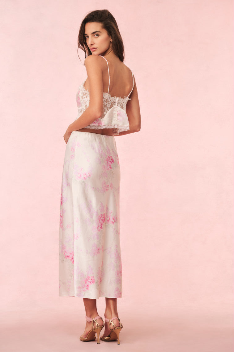 Spritely Satin Floral Cami - Image 5